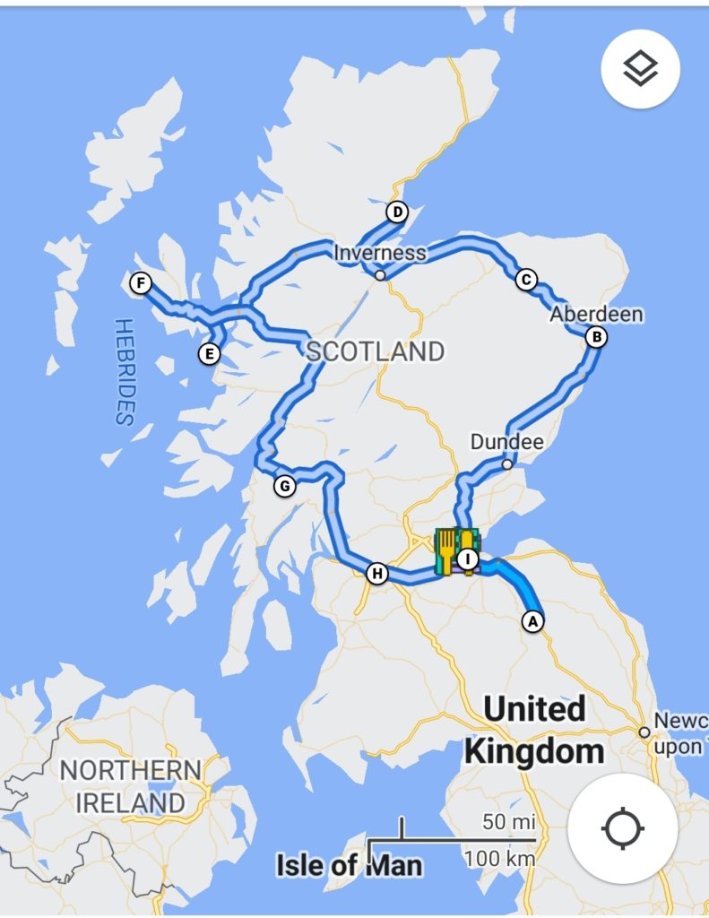 Google Driving Map