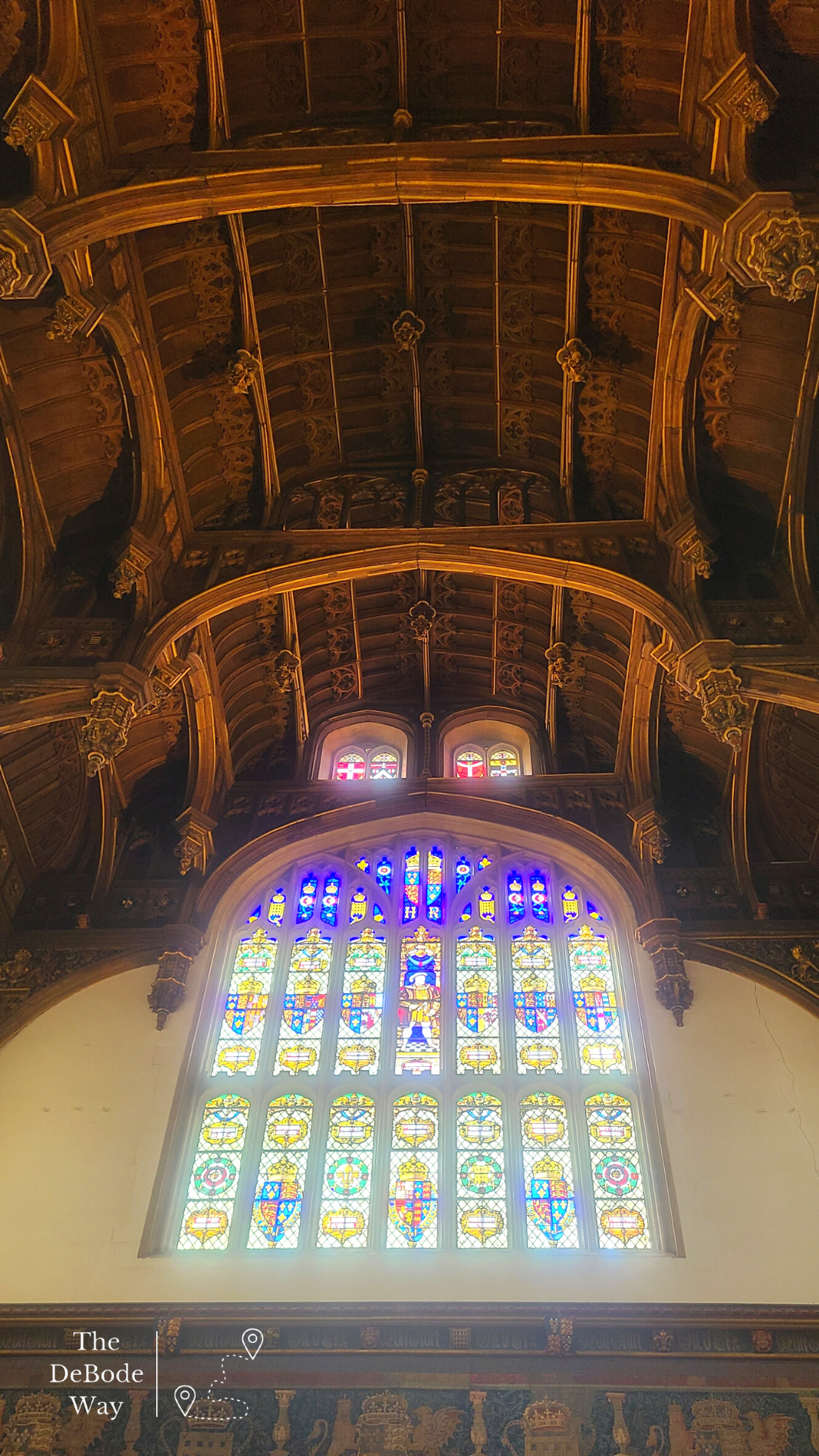 Ceiling in the Great Hall at Hampton Court