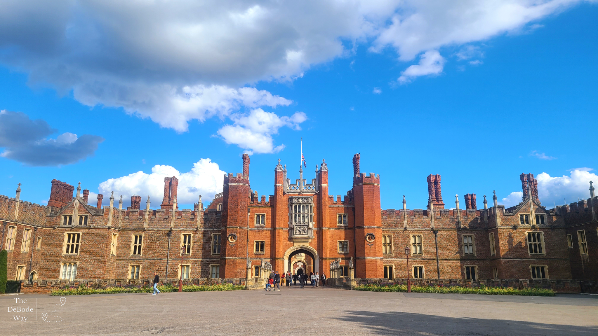 West Tudor Facade of Hampton Court