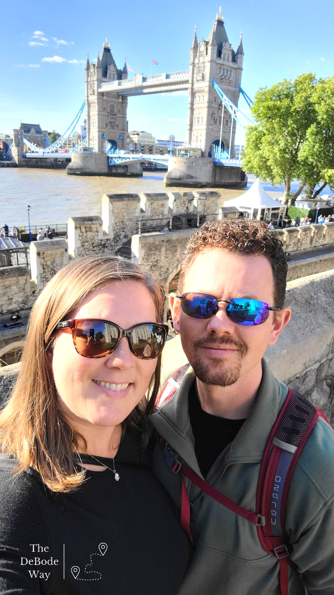 Jason & Tasha with Tower Bridge