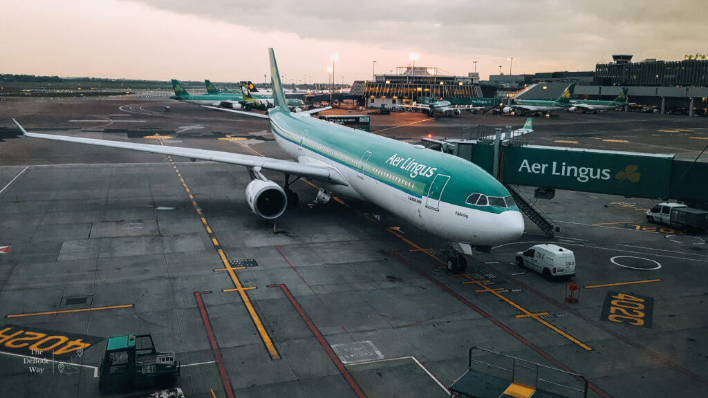 Aer Lingus flight on points and miles to Ireland 2016