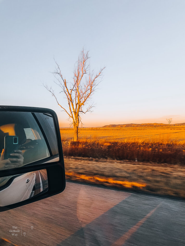 Roadside views in an Iowa dust storm - Siouxland