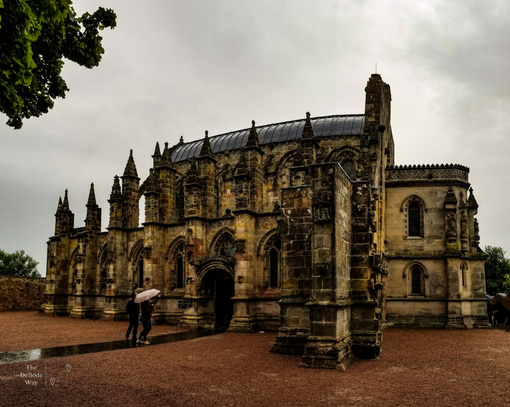 Rosslyn Chapel in Roslin Midlothian Scotland