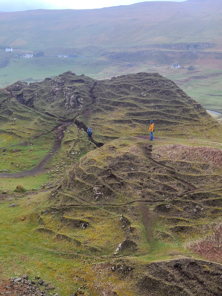 Hills of Fairy Glen at Isle of Skye
