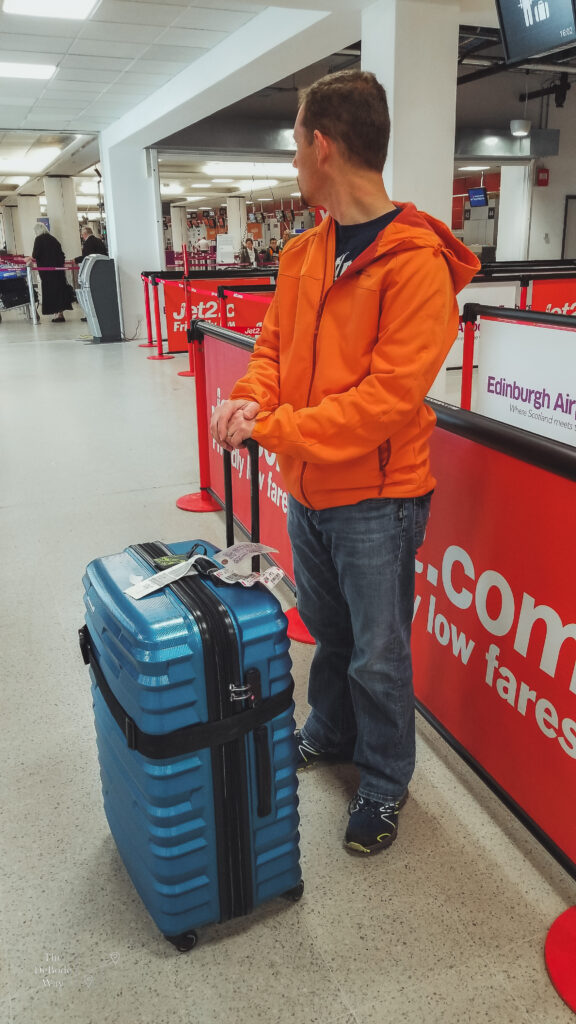 Jason retrieving lost luggage