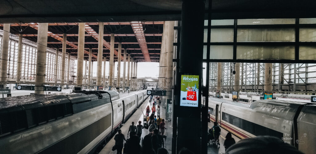 train station in Madrid