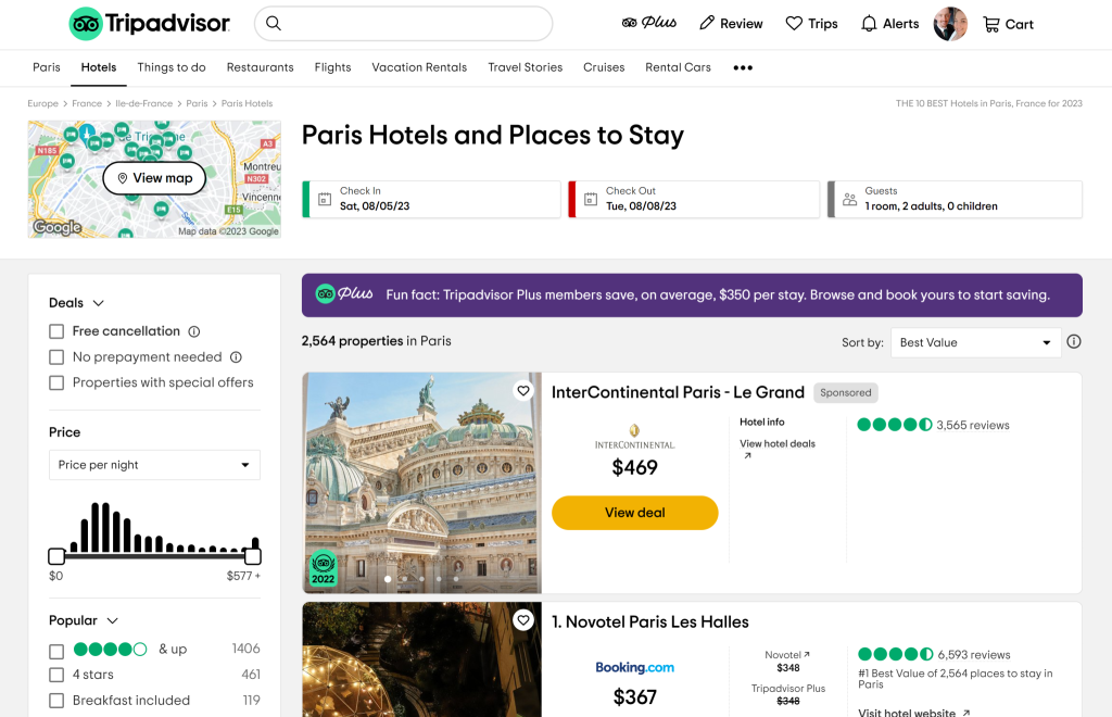 How to plan a trip with Trip Advisor