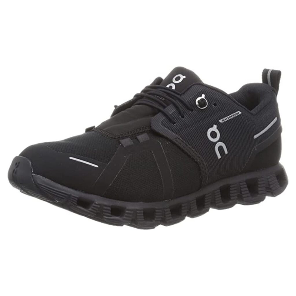 ON Women's Cloud 5 Waterproof black for the UK in May