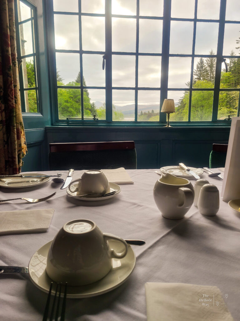 Breakfast at Ardanaiseig