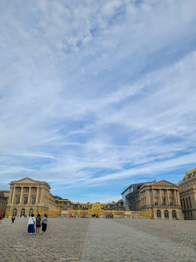 Palace of Versailles from the front