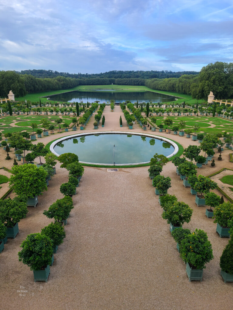 The Orangery garden at Versailles