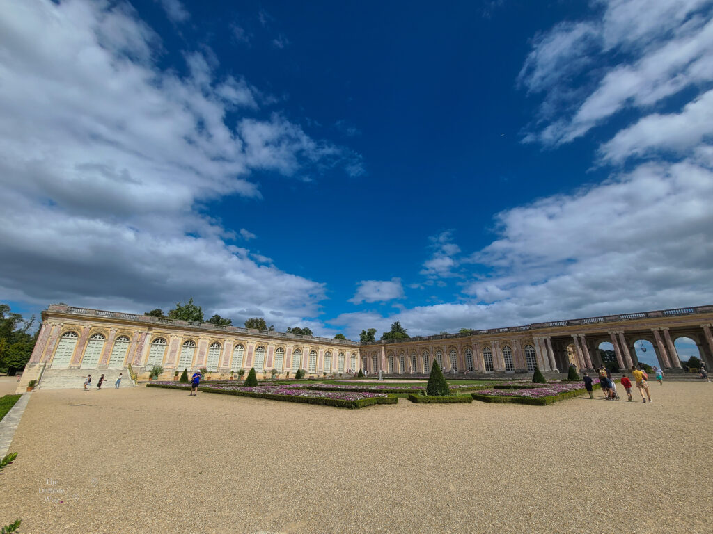 The Grand Trianon facade from the gardens