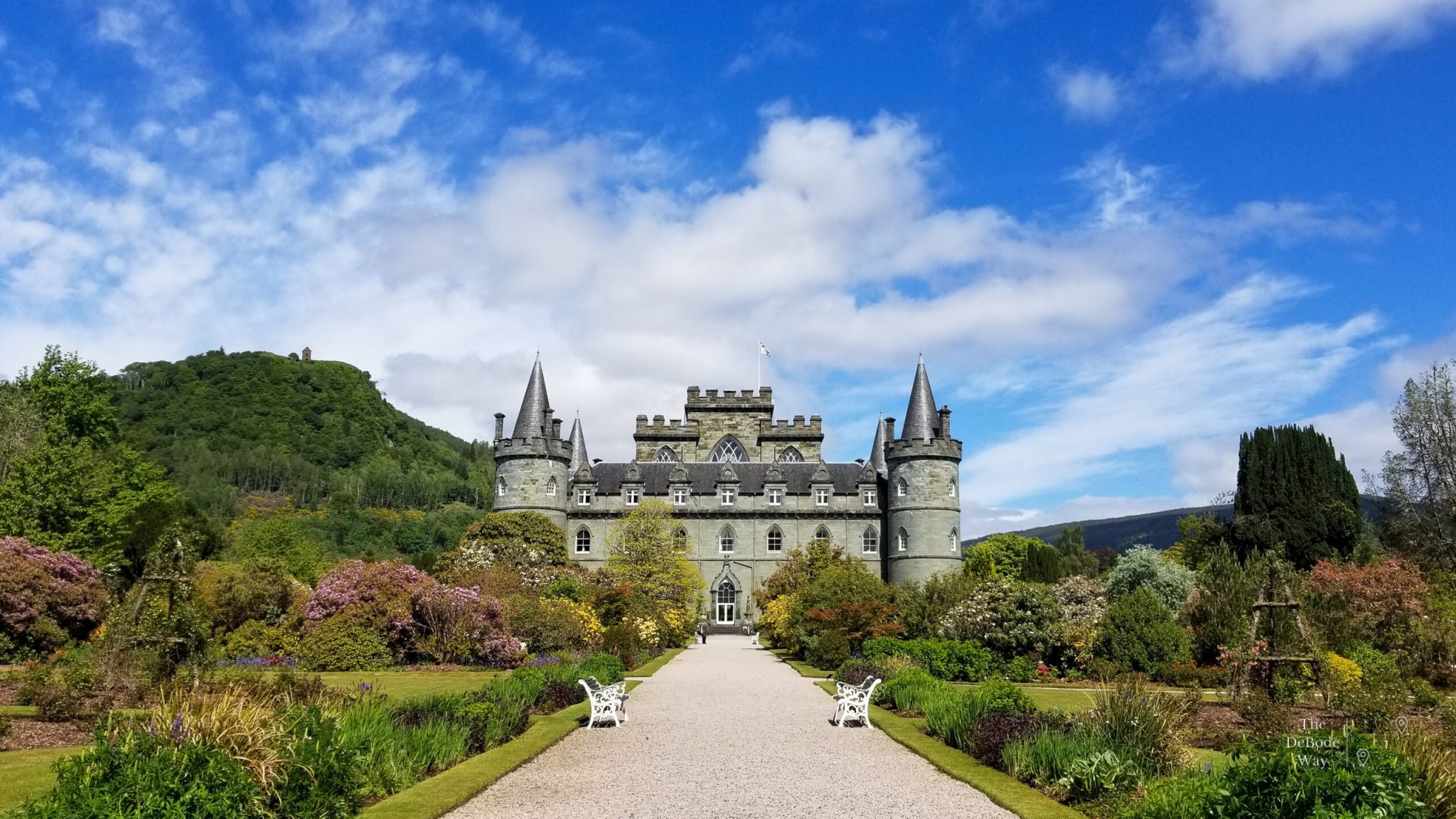 Inverary Castle in Scotland